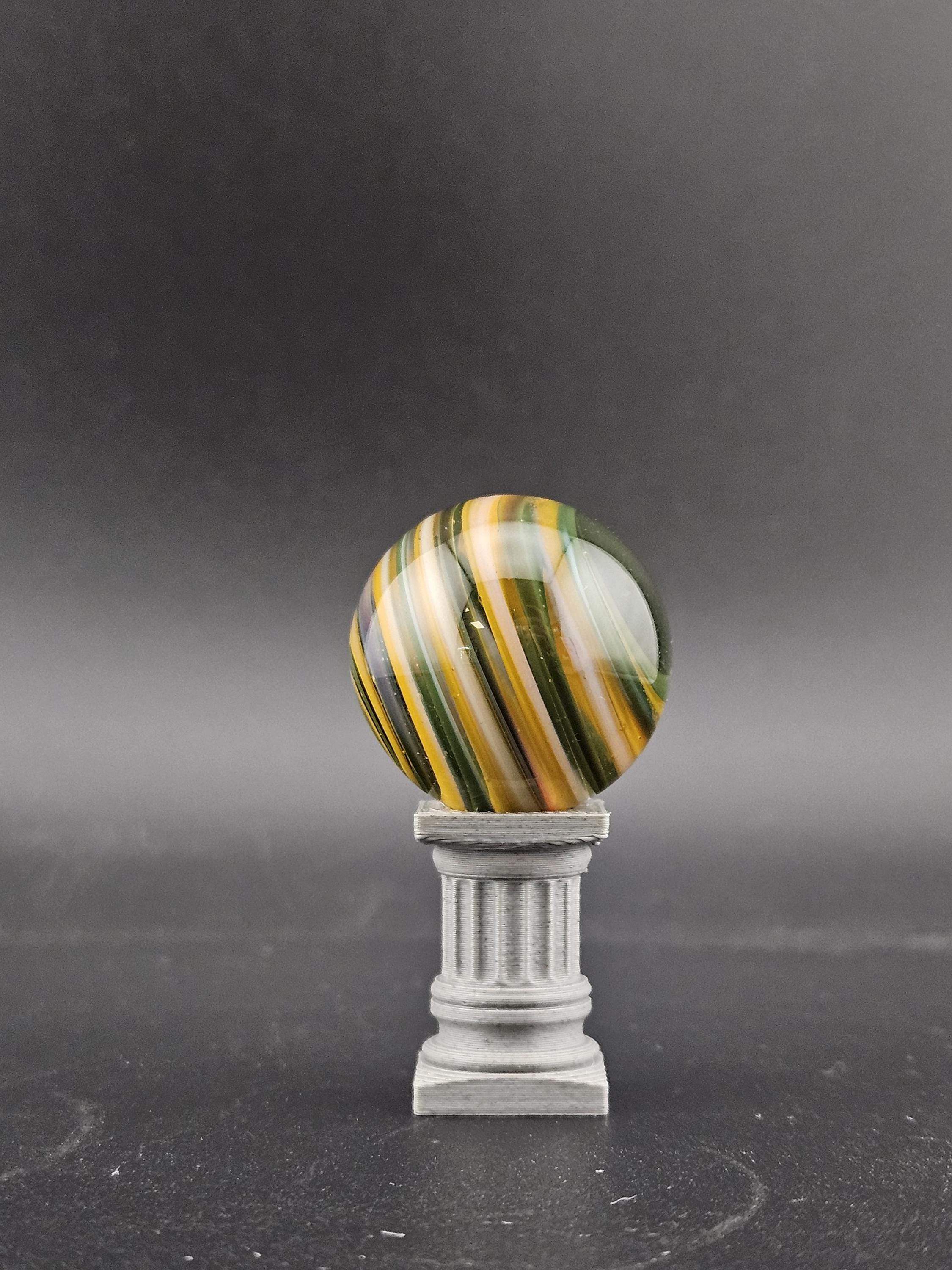 Handmade Glass Art Marble, Contemporary Design A3 (0.9") - photo 1