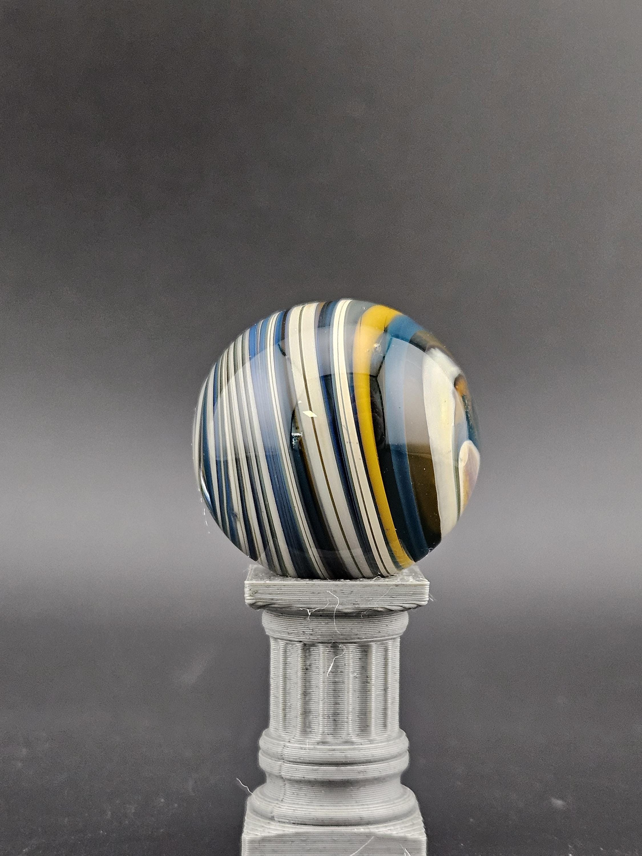 Handmade Glass Marble, Contemporary Art Marble, Glass Art Marble C8 (.92") - photo 1