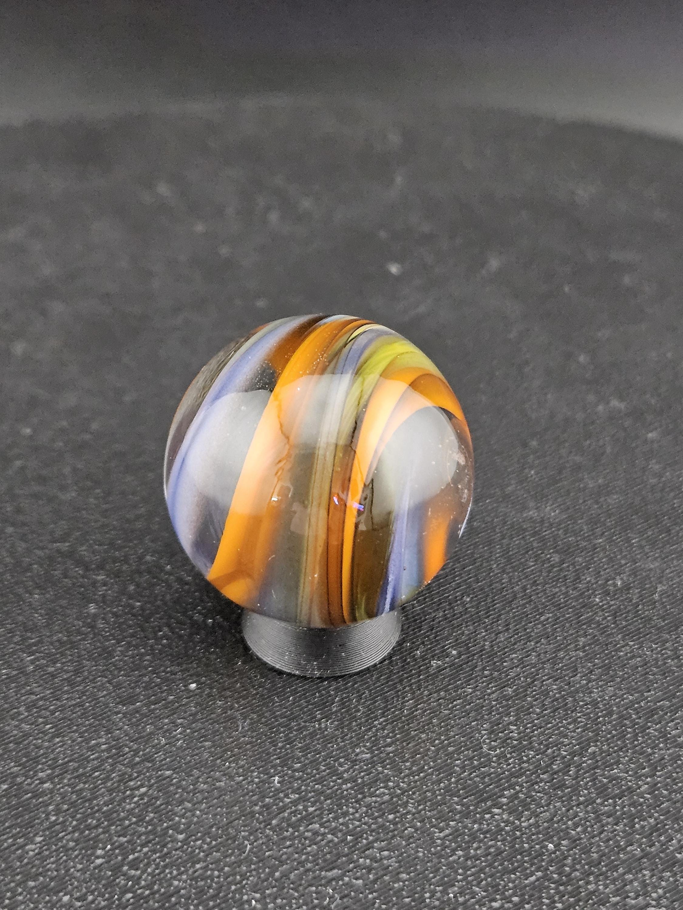 Handmade Glass Marble, Contemporary Art Marble, Glass Art Marble G12 (1.0") - photo 1