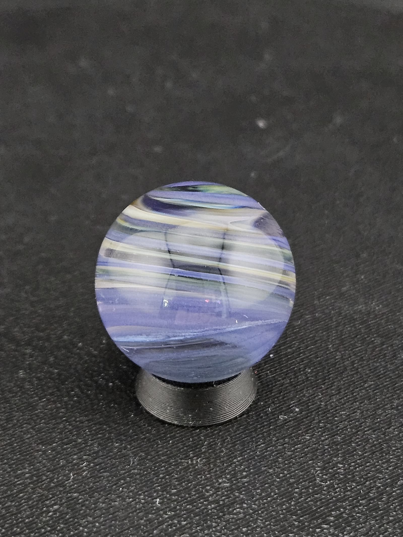 Handmade Glass Marble, Contemporary Art Marble, Glass Art Marble G3 (0.9") - photo 1