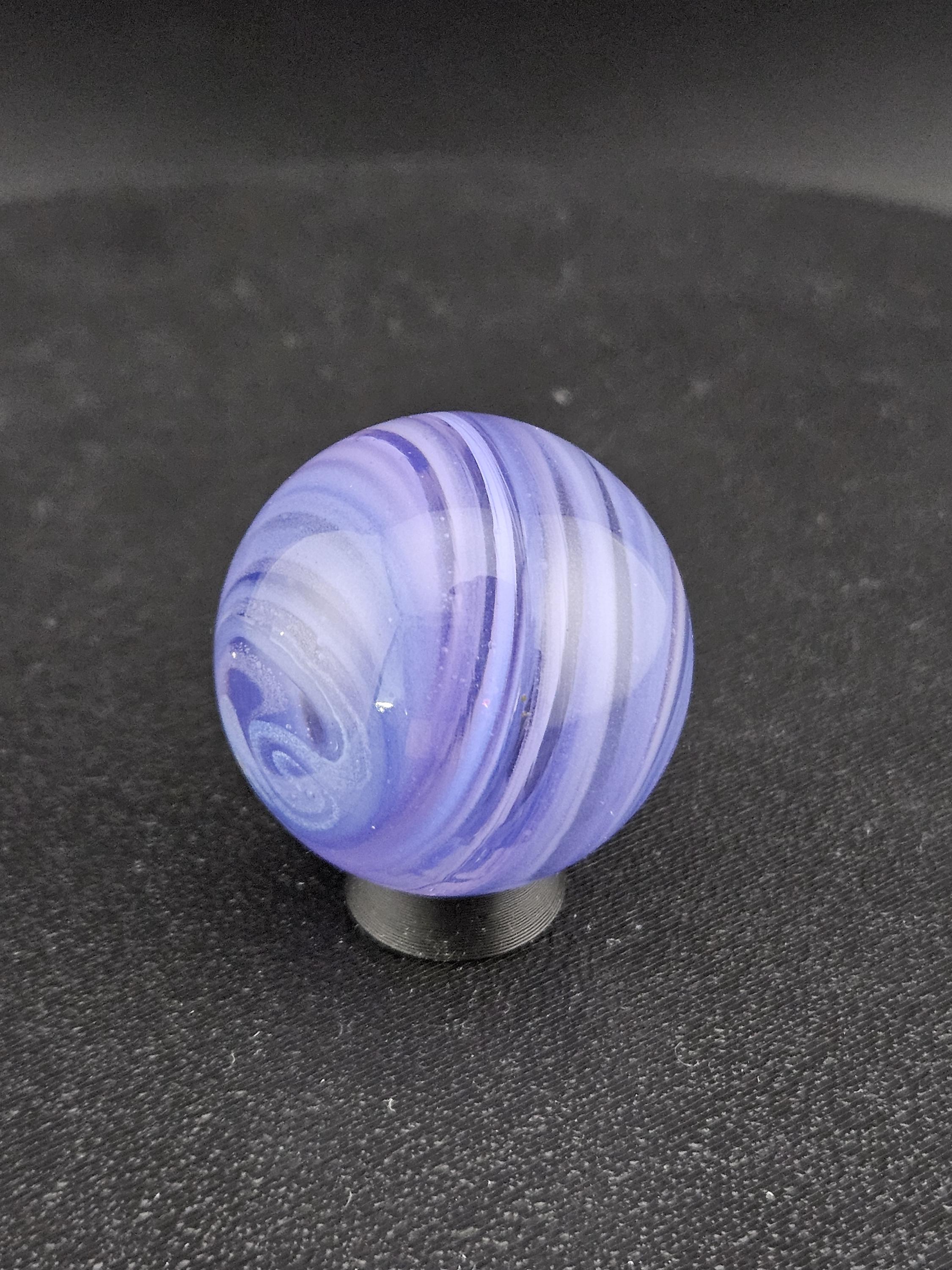 Handmade Glass Marble, Contemporary Art Marble, Glass Art Marble G6 (1.1") - photo 1